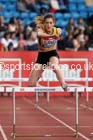 Womens 400 metres hurdles, British Championships, Birmingham. Photo: David T. Hewitson/Sports for All Pics